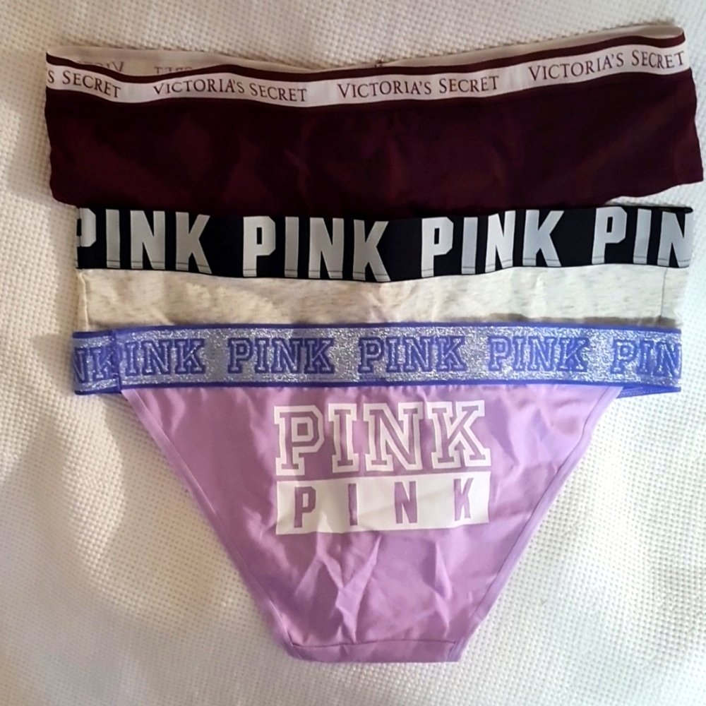 Victoria's Secret Panties x 3. Size large
